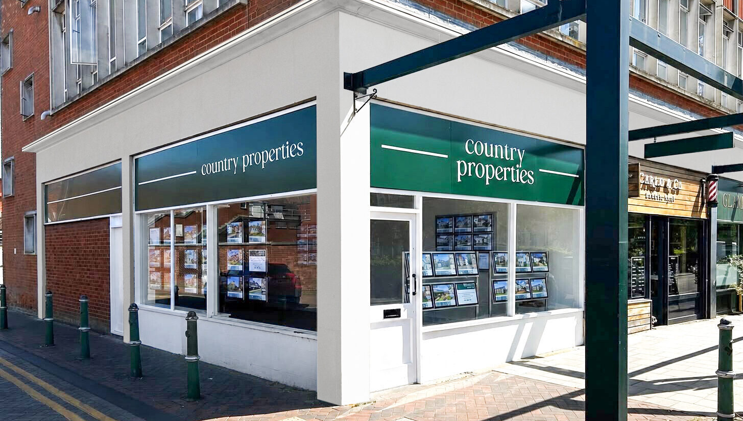 Exterior view of Letchworth Garden City estate agent