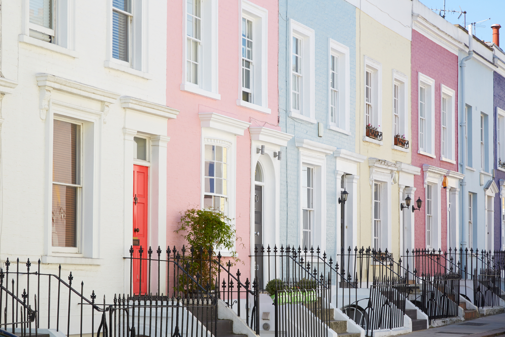 external houses coloured