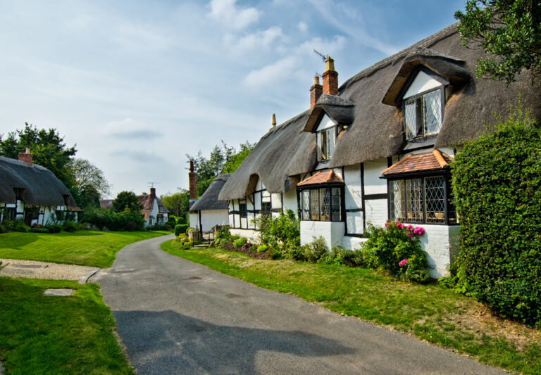 thatched cottage