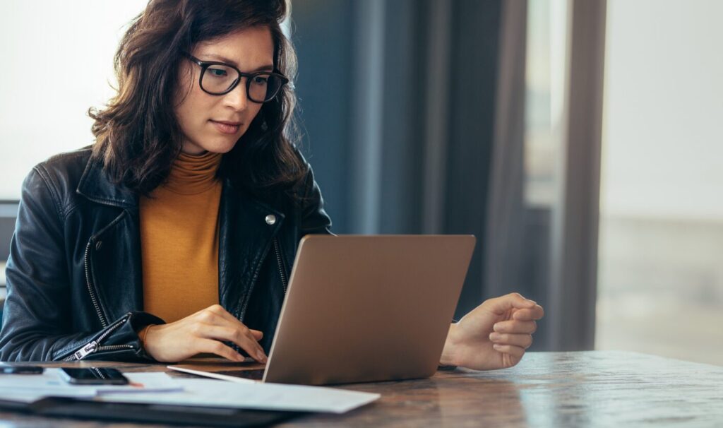 Landlord reviewing digital rental income records ahead of Making Tax Digital