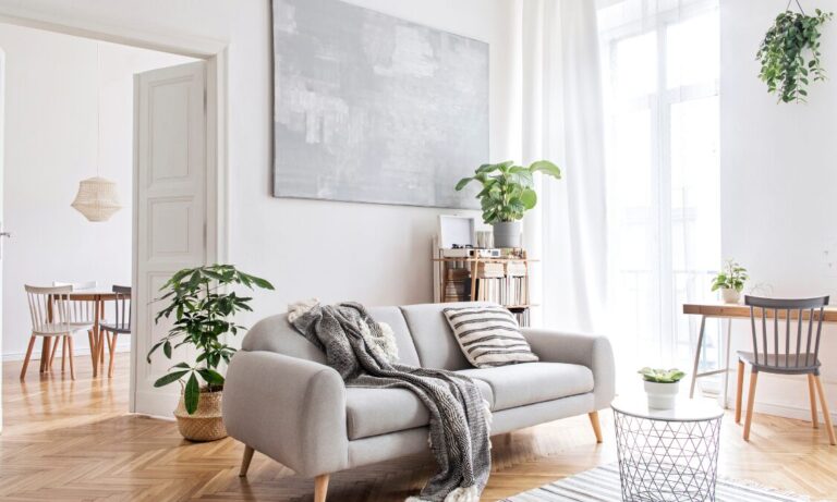 Bright living room in a rental property, representing Letchworth Garden City rental yields, landlord investment and buy-to-let property management.